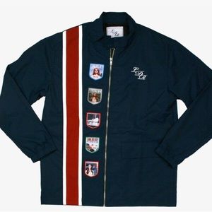 Lanas del rey lust for life racing jacket with all the albums